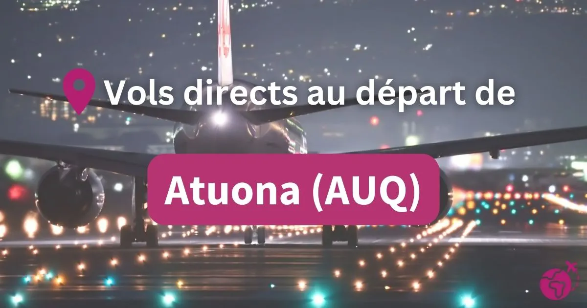 Tous les vols directs et sans escales au départ de Atuona (AUQ)