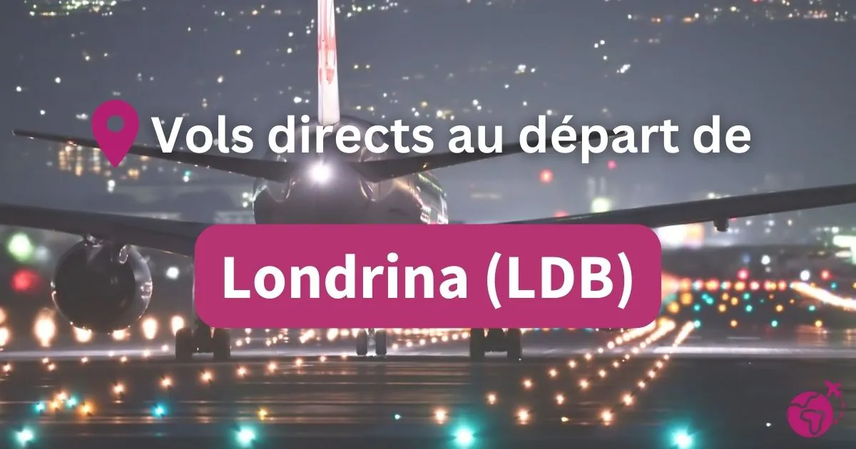 Tous les vols directs et sans escales au départ de Londrina (LDB)